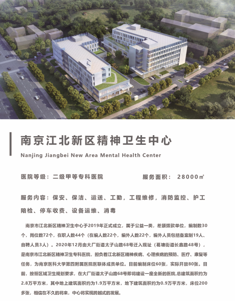南京江北新区精神卫生中心